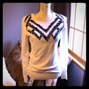 Express Sequin Sweater